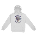 Denver Psychedelic Hoodie White front