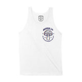 Denver Tank Top in White - front view
