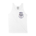 Miami Tank Top in White - front view