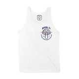 Miami Tank Top in White - front view