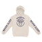 New York Hoodie in Natural - front-sleeves view