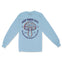New York Longsleeve in Light Blue - front view