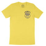 New York Psychedelic T-Shirt Yellow front