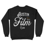 Austin Film Club Crewneck Black back