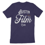 Austin Film Club T-Shirt Navy back