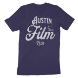 Austin Film Club T-Shirt Navy back