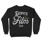Denver Film Club Crewneck Black back