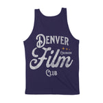 Denver Film Club Tank Top Navy back