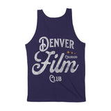 Denver Film Club Tank Top Navy back