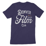 Denver Film Club T-Shirt Navy back