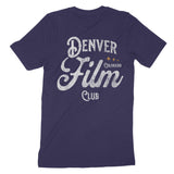 Denver Film Club T-Shirt Navy back