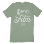 Denver Film Club T-Shirt Sage back