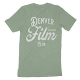 Denver Film Club T-Shirt Sage back