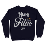 Miami Film Club Crewneck Navy back