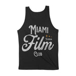 Miami Film Club Tank Top Black back