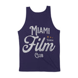 Miami Film Club Tank Top Navy back