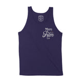 Miami Film Club Tank Top Navy front
