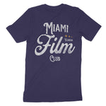 Miami Film Club T-Shirt Navy back