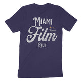 Miami Film Club T-Shirt Navy back