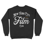 New York Crewneck in Black - back view