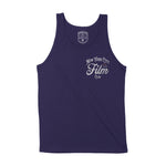 New York Film Club Tank Top Navy front