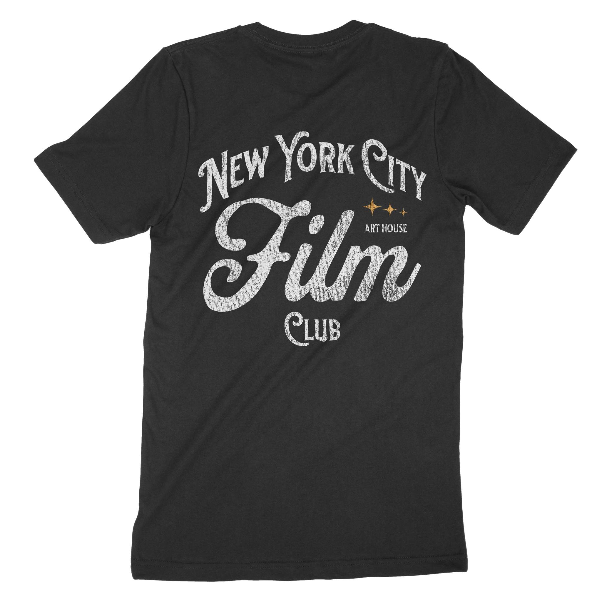 New York Film Club T-Shirt Black back