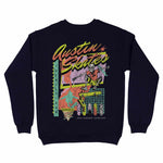 Austin Retro Skater Crewneck Navy back