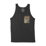 Miami Tank Top in Black - front view