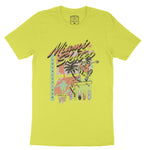 Miami Retro Skater T-Shirt Strobe front