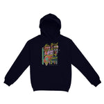 New York Retro Skater Hoodie Navy front