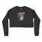 Austin Cropped Crew in Black - front view