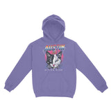 Austin Hoodie in Violet - front view