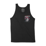 Denver Retro Kitten Club Tank Top Black front