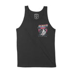 Denver Tank Top in Black - front view