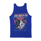 Denver Retro Kitten Club Tank Top True Royal back