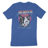Denver Retro Kitten Club T-Shirt Columbia Blue back