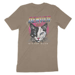 Denver Retro Kitten Club T-Shirt Vintage Brown back