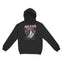 Miami Hoodie in Black - front view