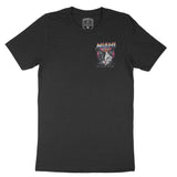 Miami Retro Kitten Club T-Shirt Black front