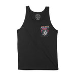 New York Retro Kitten Club Tank Top Black front