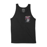 New York Retro Kitten Club Tank Top Black front