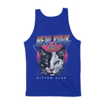 New York Retro Kitten Club Tank Top True_Royal back