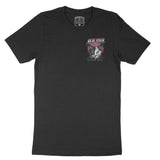 New York Retro Kitten Club T-Shirt Black front