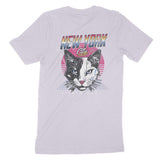 New York Retro Kitten Club T-Shirt Lavender_Dust back