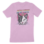 New York Retro Kitten Club T-Shirt Lilac back