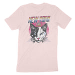 New York Retro Kitten Club T-Shirt Soft_Pink back