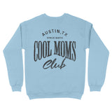 Austin Crewneck in Light Blue - back view