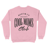 Austin Cool Mom Crewneck Light Pink back