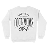Austin Cool Mom Crewneck White back