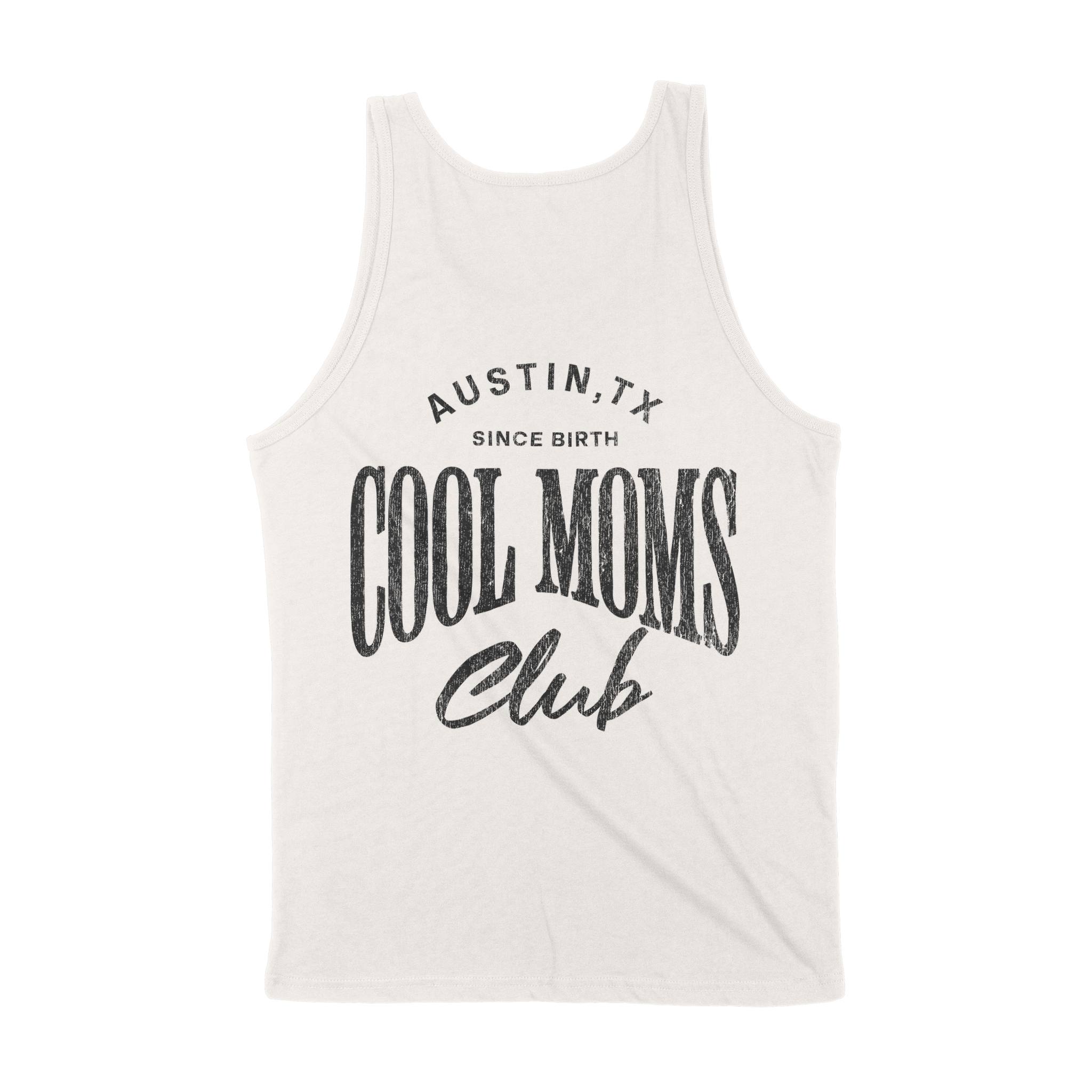 Austin Cool Mom Tank Top in Vintage - back view